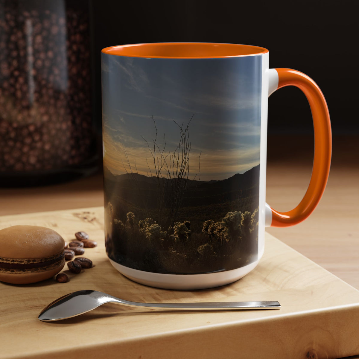 Desert Sunset Accent Coffee Mug (11/15oz)