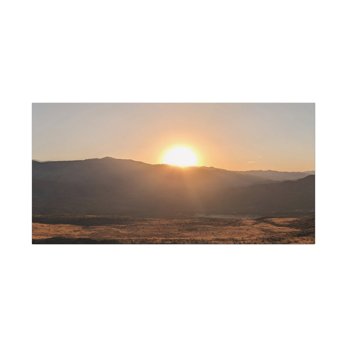 Sunset Point Arizona Matte Canvas Print