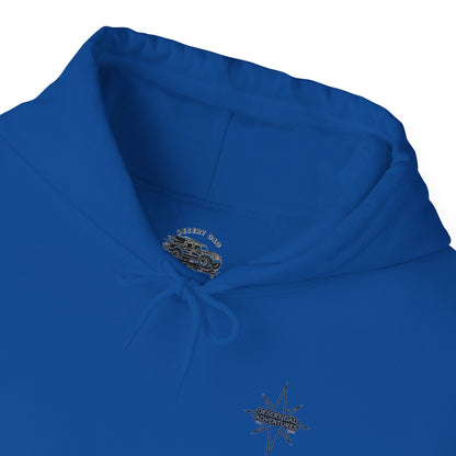 Desert Dad Adventures Pullover Hoodie — Front And Back Logo