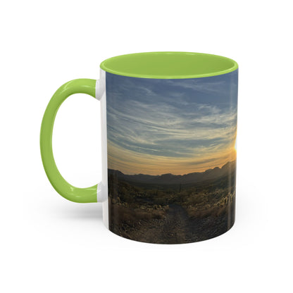 Desert Sunset Accent Coffee Mug (11/15oz)