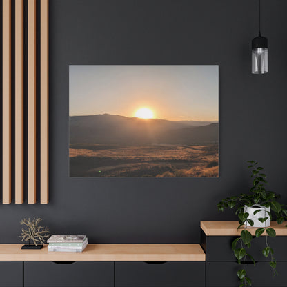 Sunset Point Arizona Matte Canvas Print