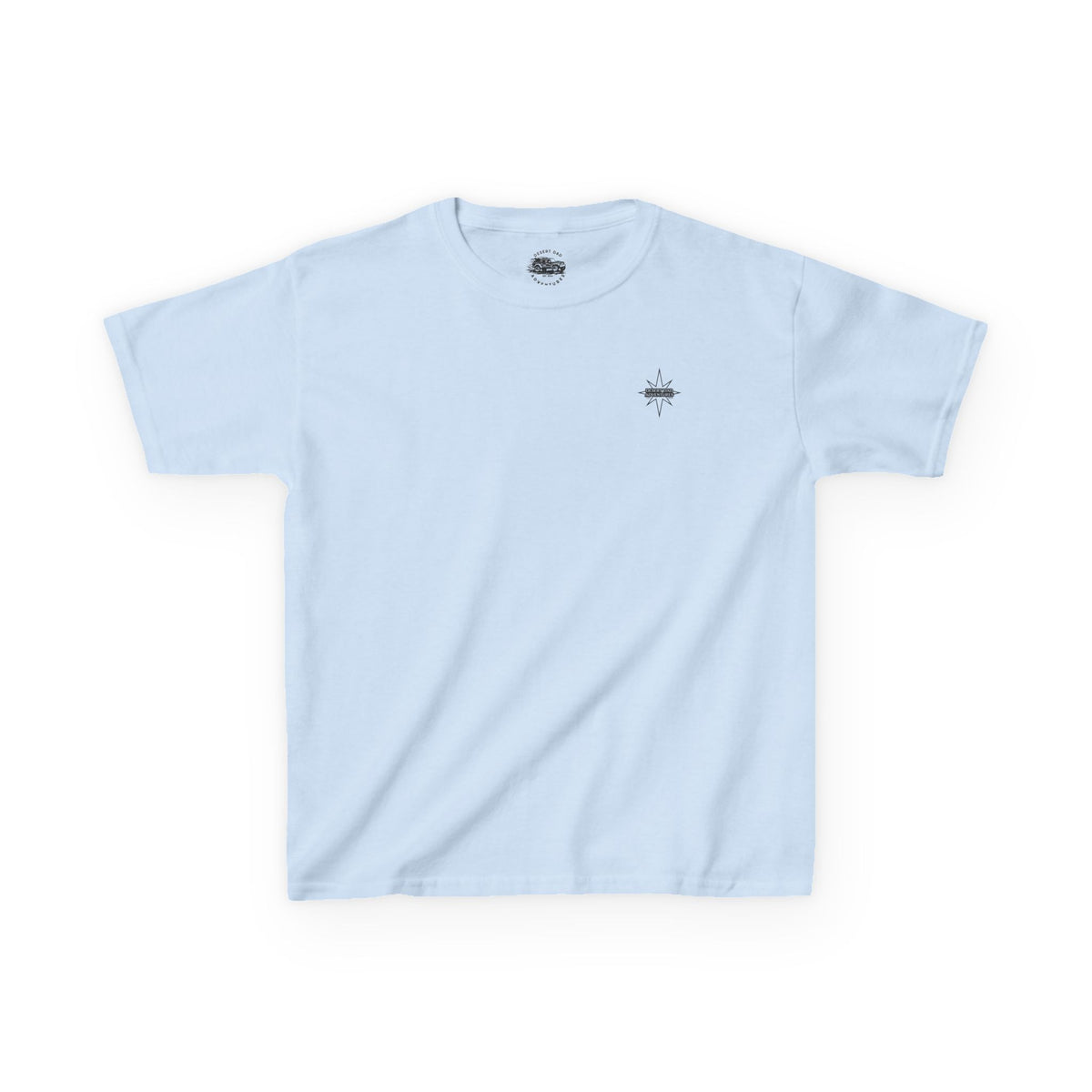 Kids Tee — Desert Dad Adventures Front And Back Logo Youth T‑Shirt