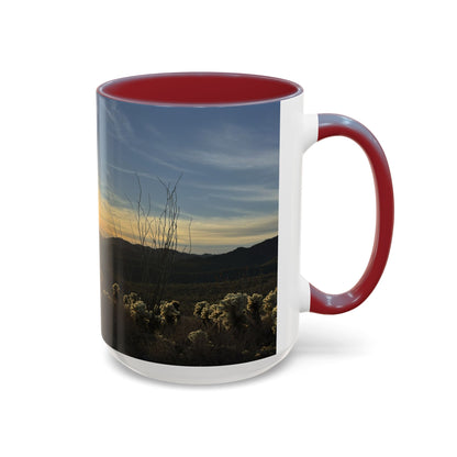 Desert Sunset Accent Coffee Mug (11/15oz)