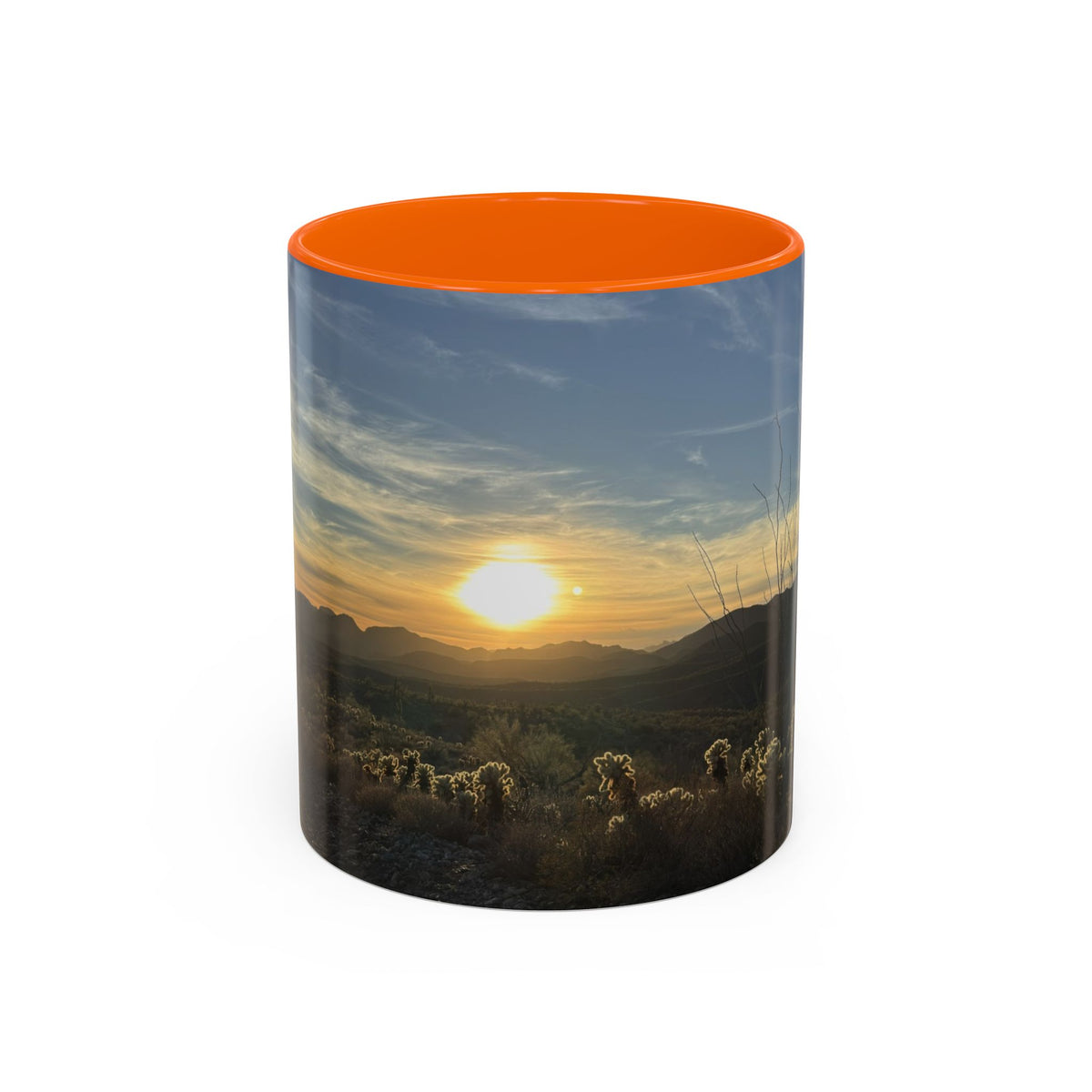 Desert Sunset Accent Coffee Mug (11/15oz)