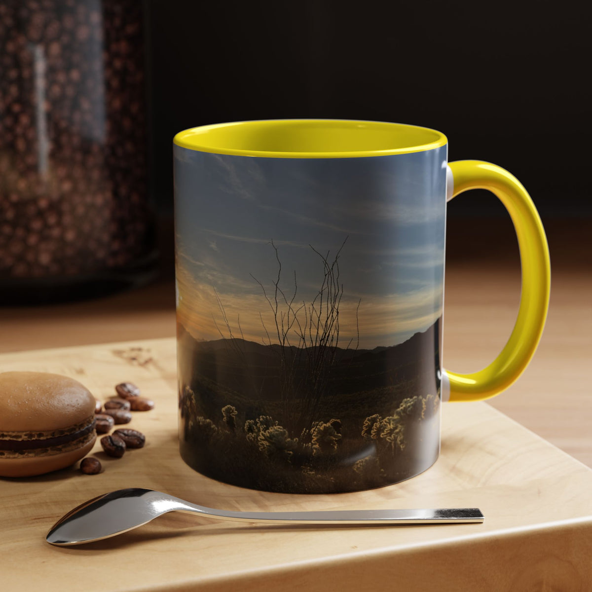 Desert Sunset Accent Coffee Mug (11/15oz)