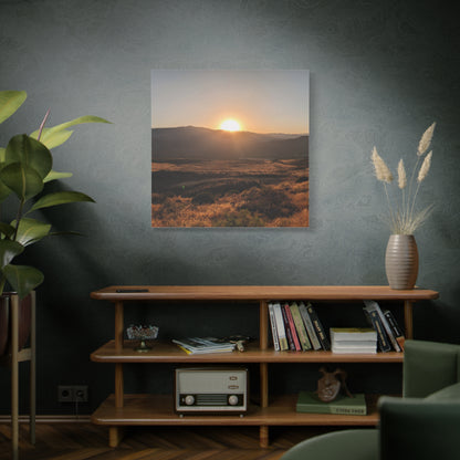 Sunset Point Arizona Matte Canvas Print