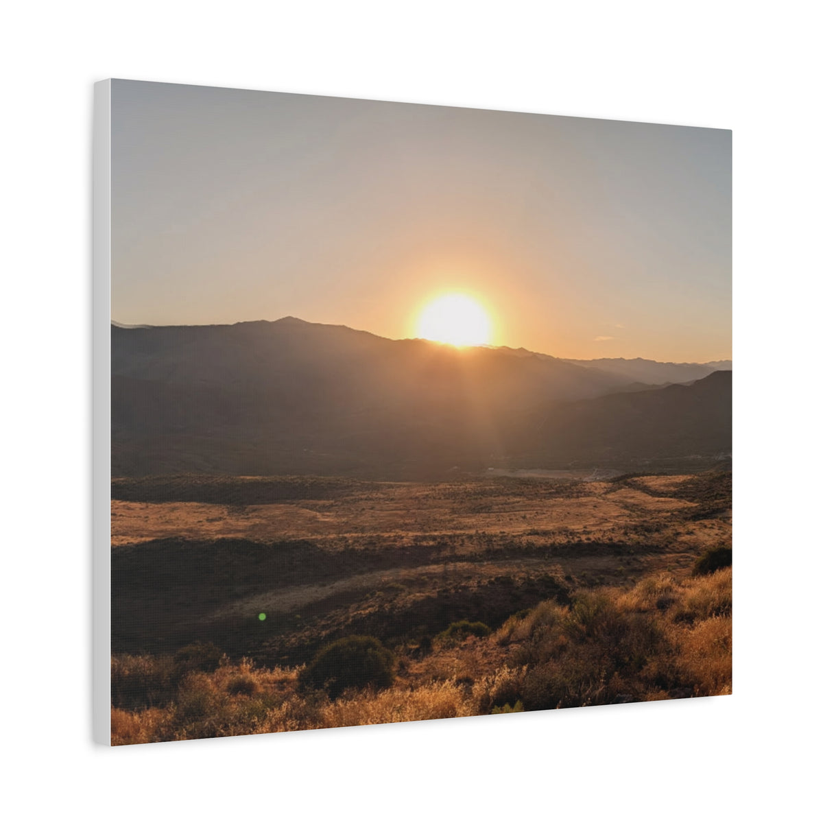 Sunset Point Arizona Matte Canvas Print