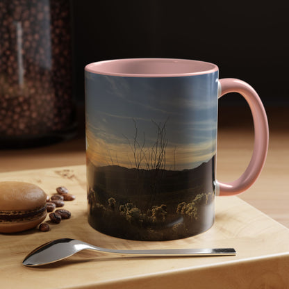 Desert Sunset Accent Coffee Mug (11/15oz)