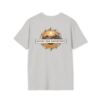 Desert Dad Adventures T-Shirt — Front And Back Logo