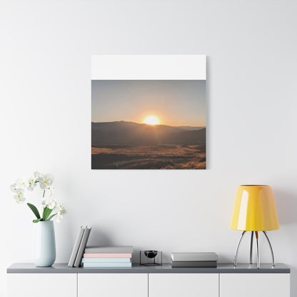 Sunset Point Arizona Matte Canvas Print