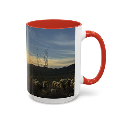 Desert Sunset Accent Coffee Mug (11/15oz)