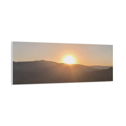Sunset Point Arizona Matte Canvas Print