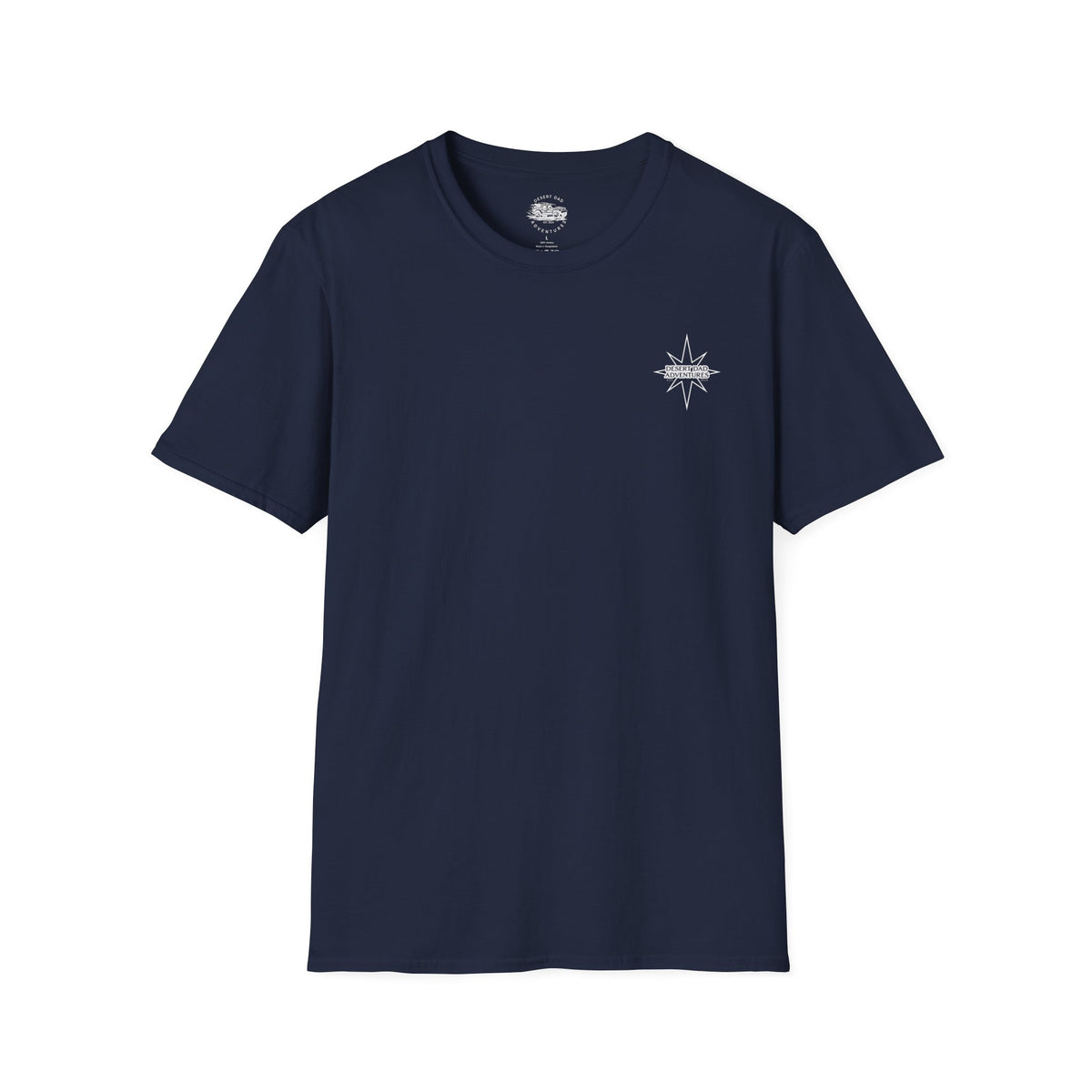 Desert Dad Adventures T-Shirt — Front And Back Logo