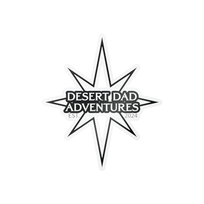 Desert Dad Adventures Logo Vinyl Sticker