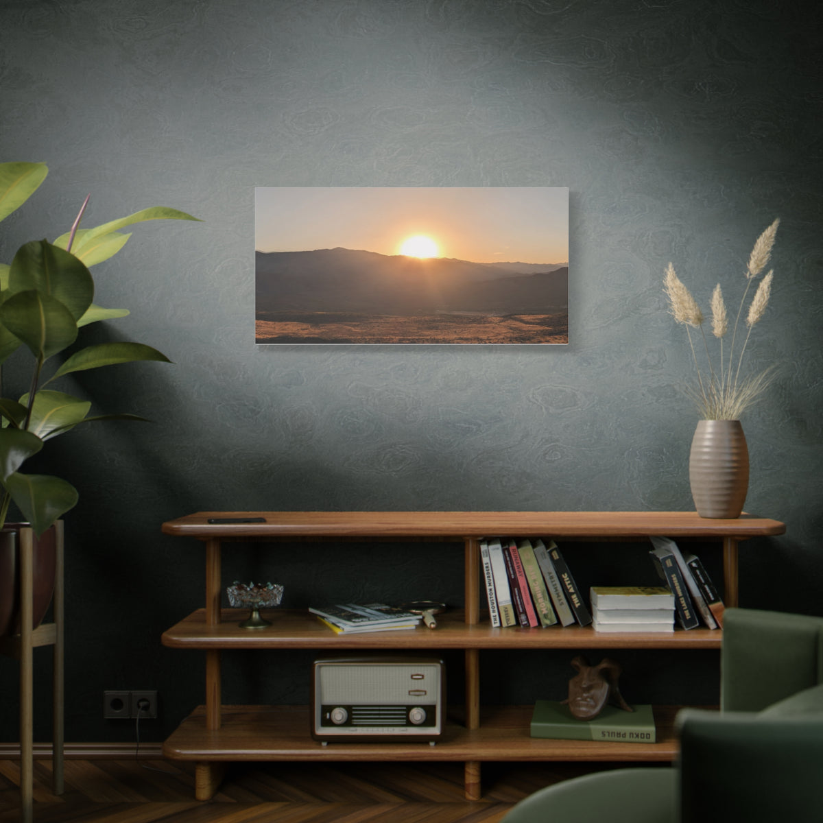 Sunset Point Arizona Matte Canvas Print