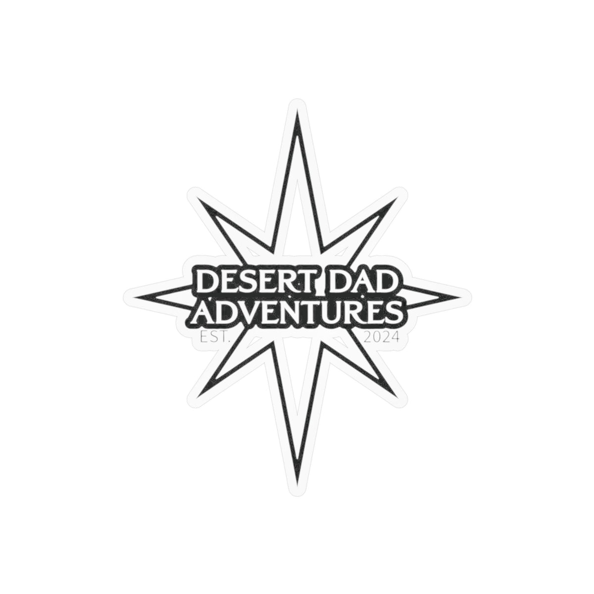 Desert Dad Adventures Logo Vinyl Sticker