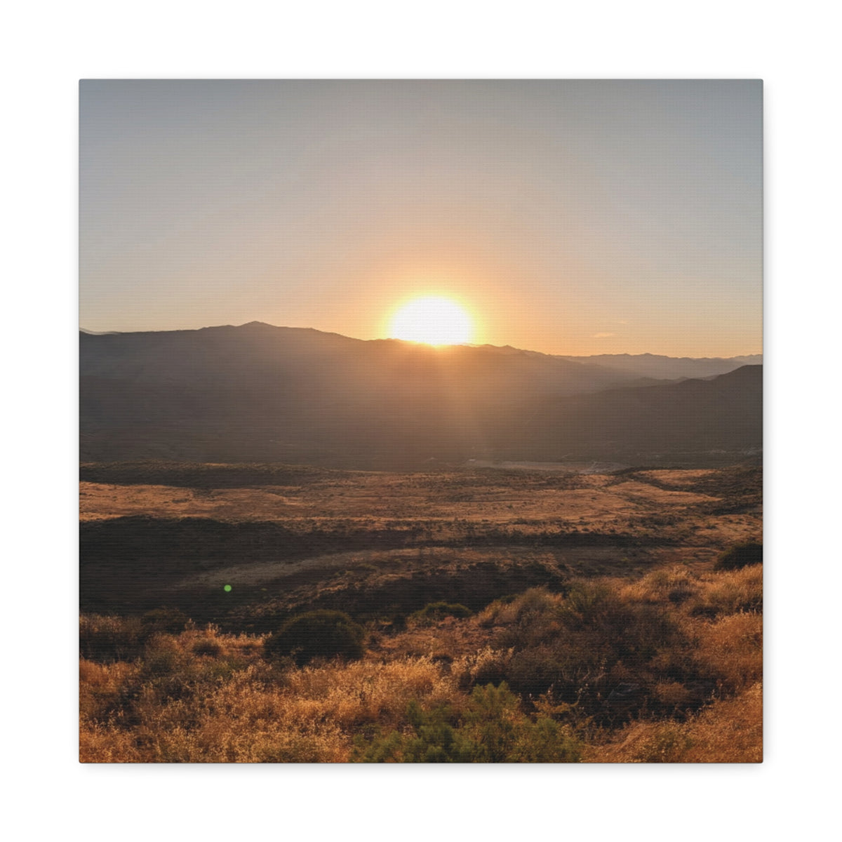 Sunset Point Arizona Matte Canvas Print