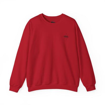 Desert Dad Adventures Crewneck Sweatshirt — Front And Back Logo