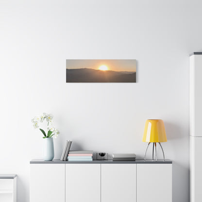 Sunset Point Arizona Matte Canvas Print