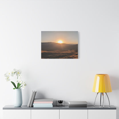 Sunset Point Arizona Matte Canvas Print