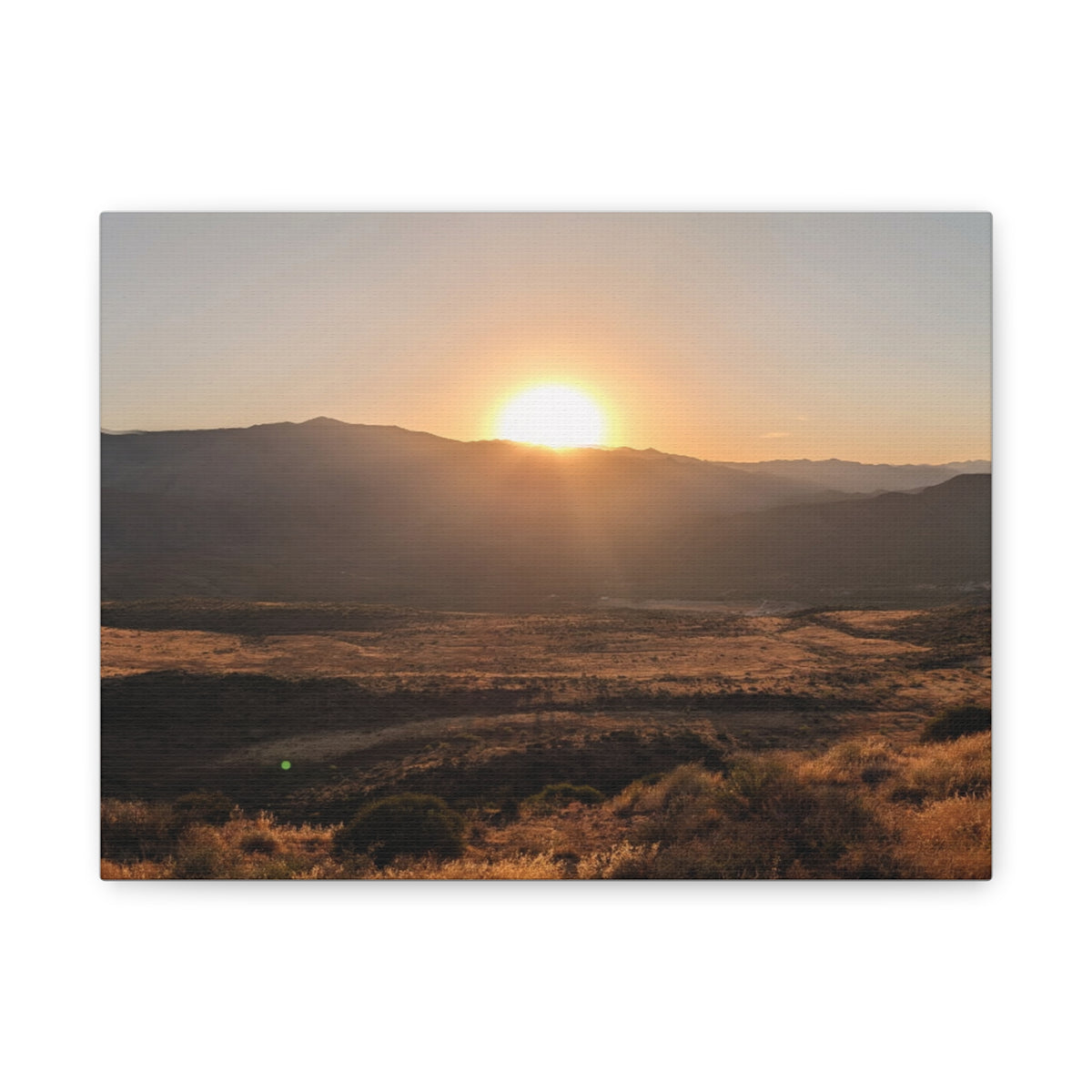 Sunset Point Arizona Matte Canvas Print
