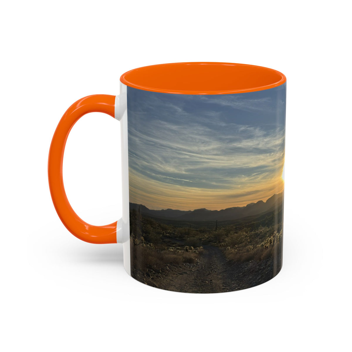 Desert Sunset Accent Coffee Mug (11/15oz)