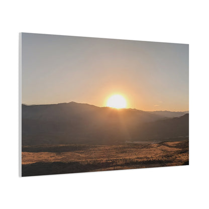Sunset Point Arizona Matte Canvas Print