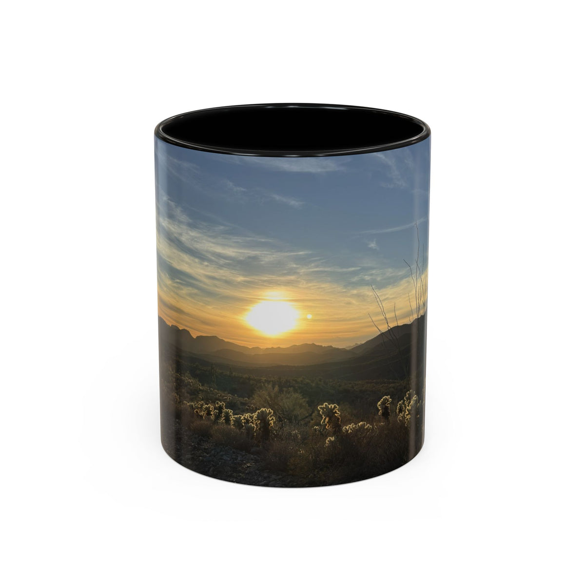 Desert Sunset Accent Coffee Mug (11/15oz)