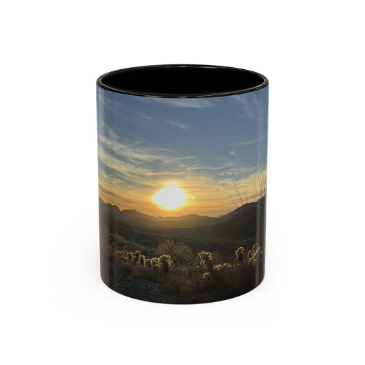 Desert Sunset Accent Coffee Mug (11/15oz)