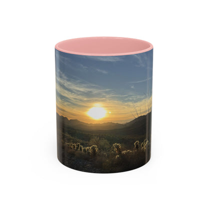 Desert Sunset Accent Coffee Mug (11/15oz)