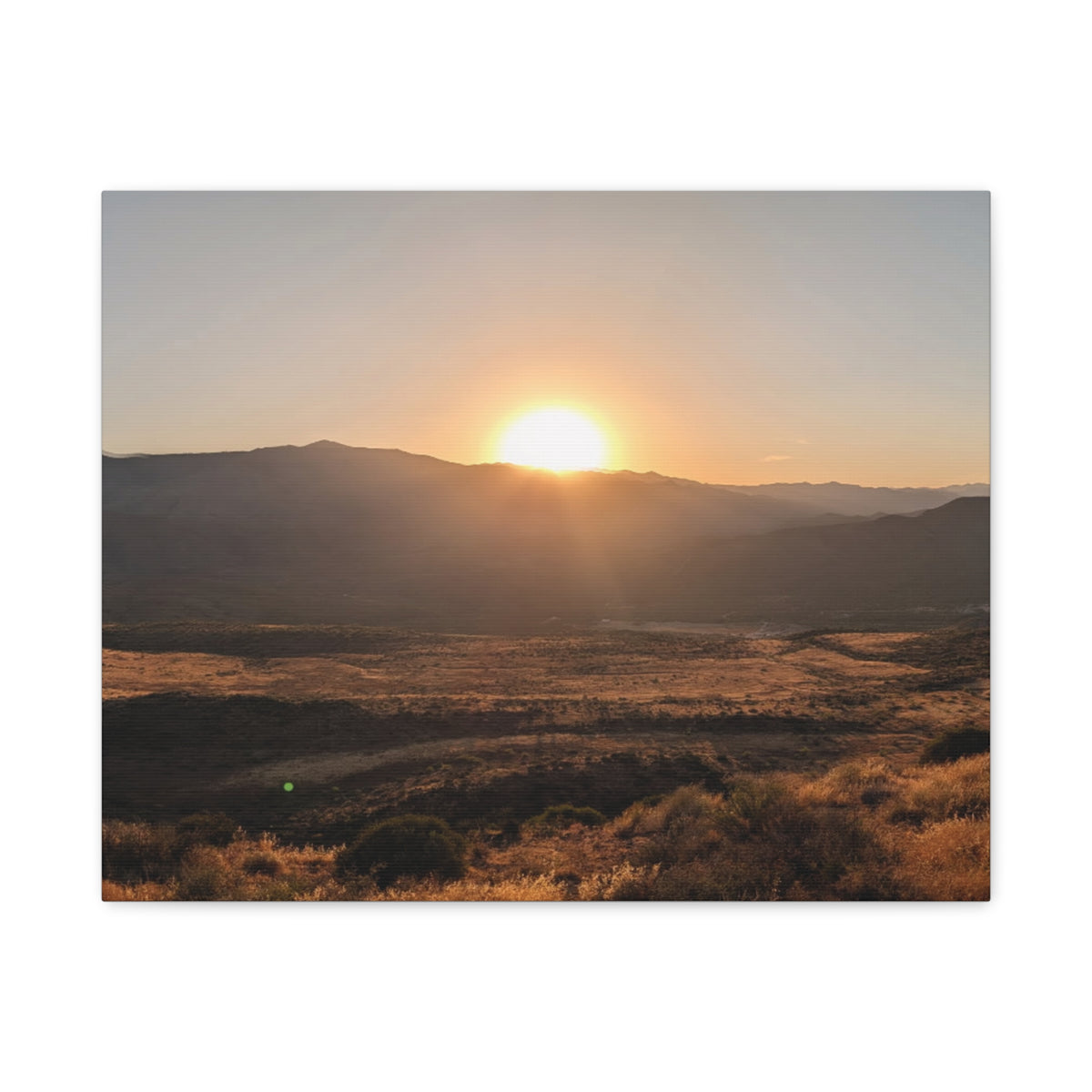 Sunset Point Arizona Matte Canvas Print