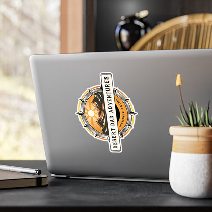 Desert Dad Adventures Emblem Vinyl Sticker