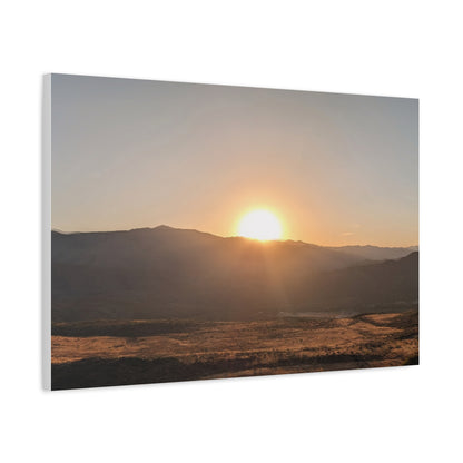Sunset Point Arizona Matte Canvas Print