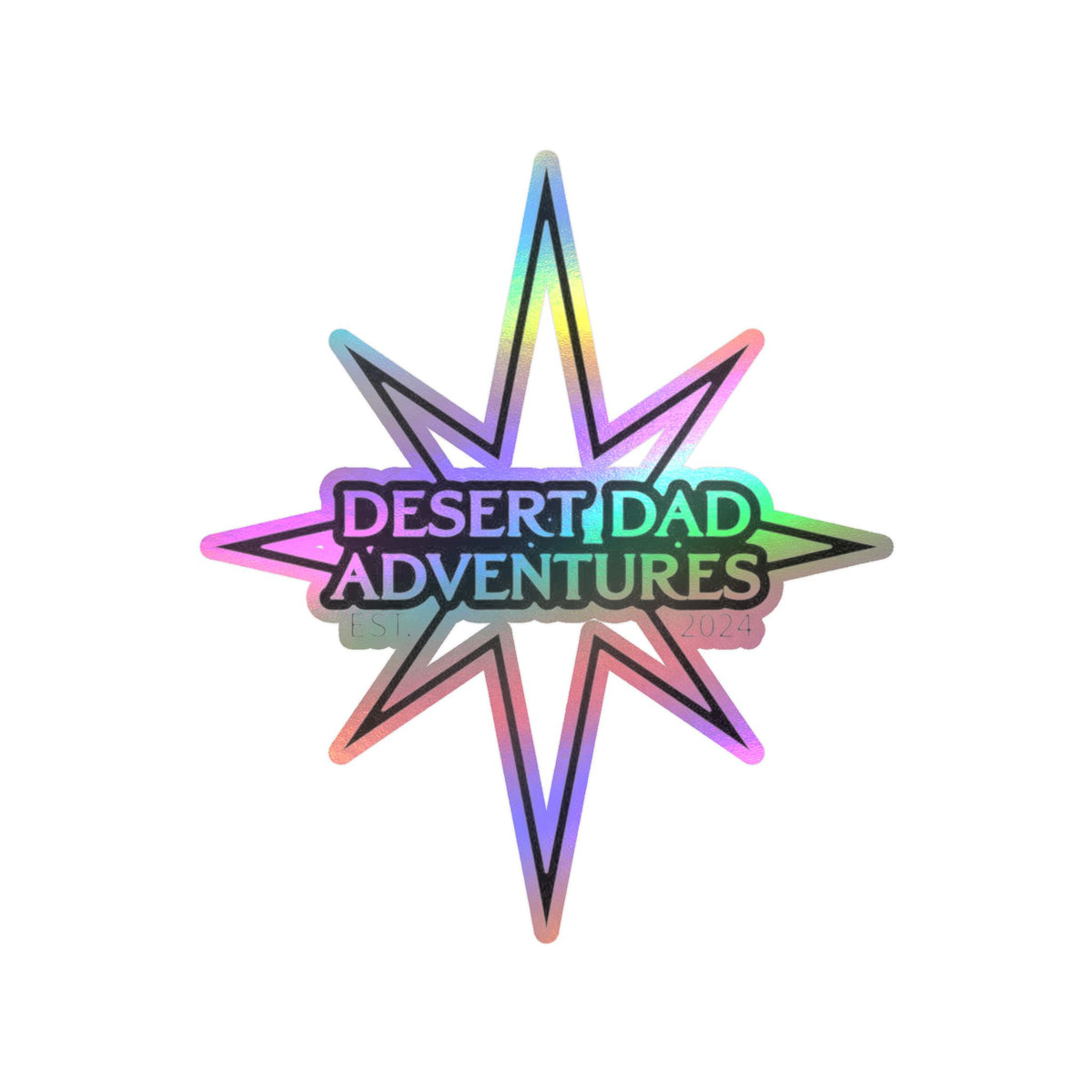 Desert Dad Adventures Logo Vinyl Sticker