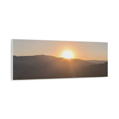 Sunset Point Arizona Matte Canvas Print